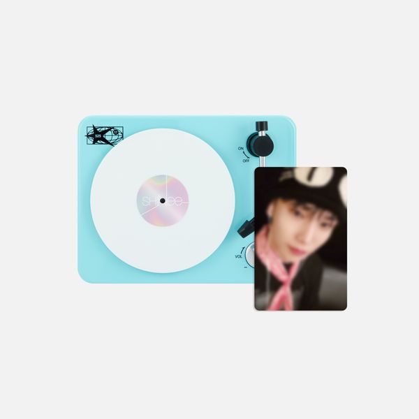 [Not available for shipping via EMS/K-Packet/Small-Packet] SHINee - [17TH ANNIVERSARY MD] TURNTABLE BLUETOOTH SPEAKER SET