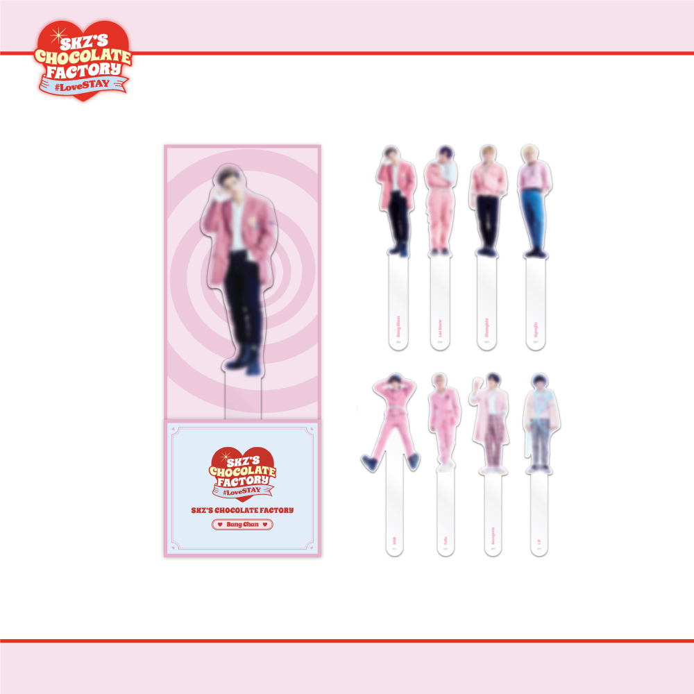 [SKZ GOODS] Stray Kids - PHOTO PROP [2ND #LoveSTAY 'SKZ'S CHOCOLATE FACTORY'] (1 benefit : 1 item)